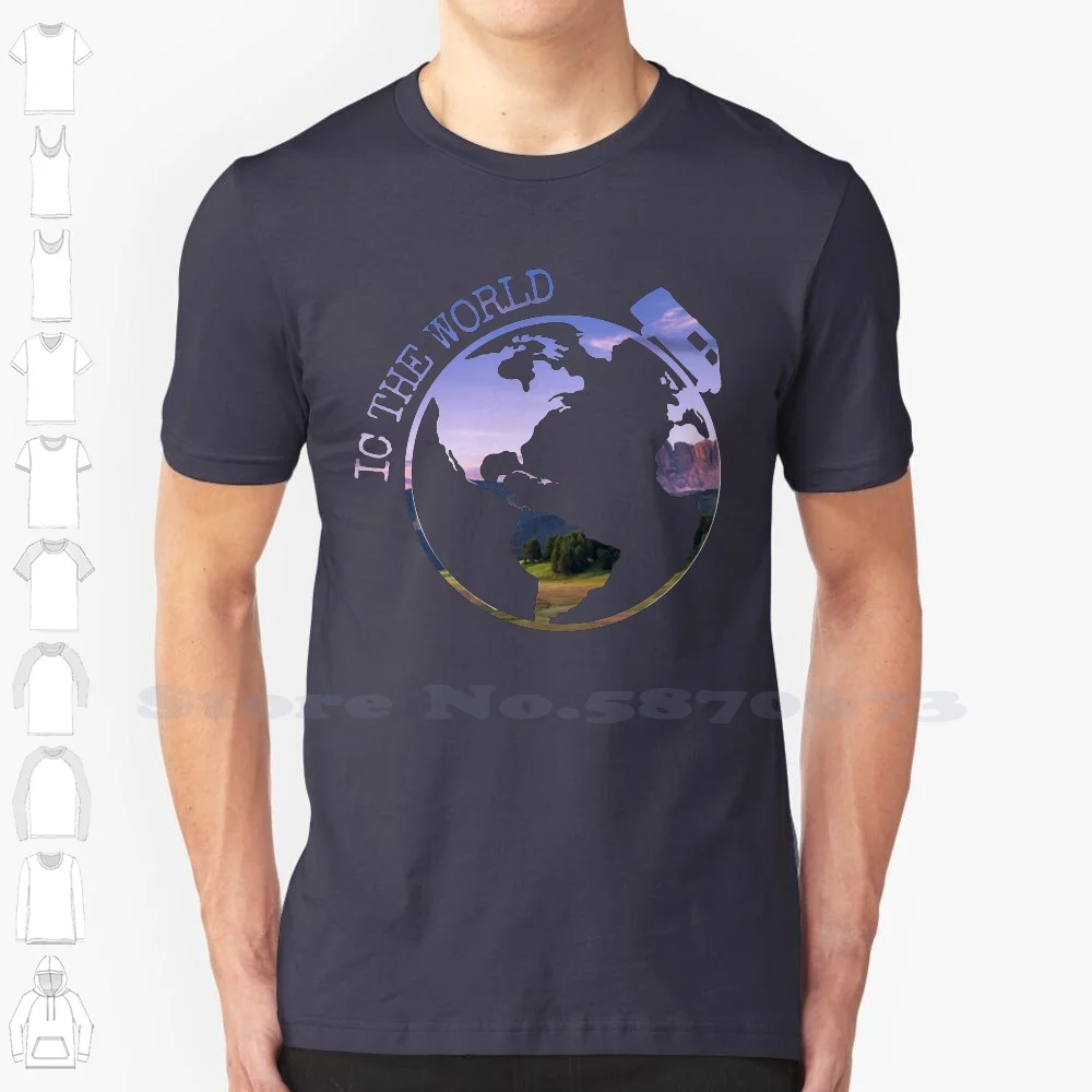 The World Fashion Vintage Tshirt T Shirts Adventures Travel Van Life