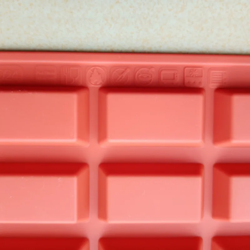 Non-stick Silicone Financier Mold Rectangle French Almond Cake Pan Mini Loaf Baking Mold Oven Safe Bakeware DIY Pastry Tools 2pc