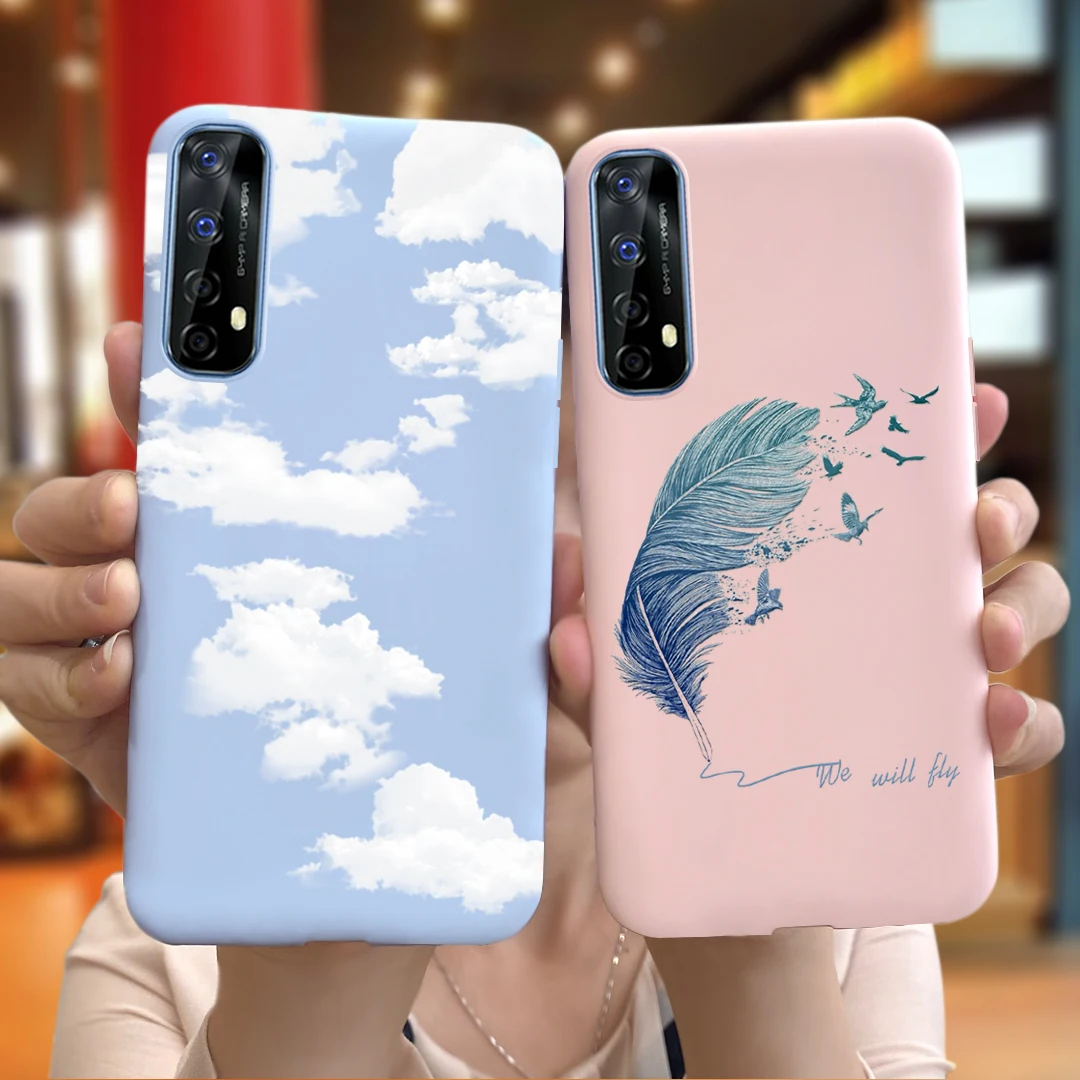 For Oppo Realme 7 Case Realme7 Pro Sunflower Cute Silicone Soft TPU Back Cover Phone Case For Realme 7i Global Realme7 7i 7Pro