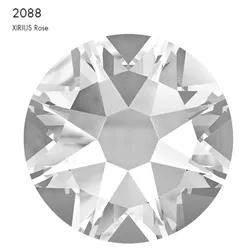 Lo Paulina 100% Original Crystal from Austria 2088 XIRIUS Rose no hotfix flat back for mobile phone,shoes or car decoration