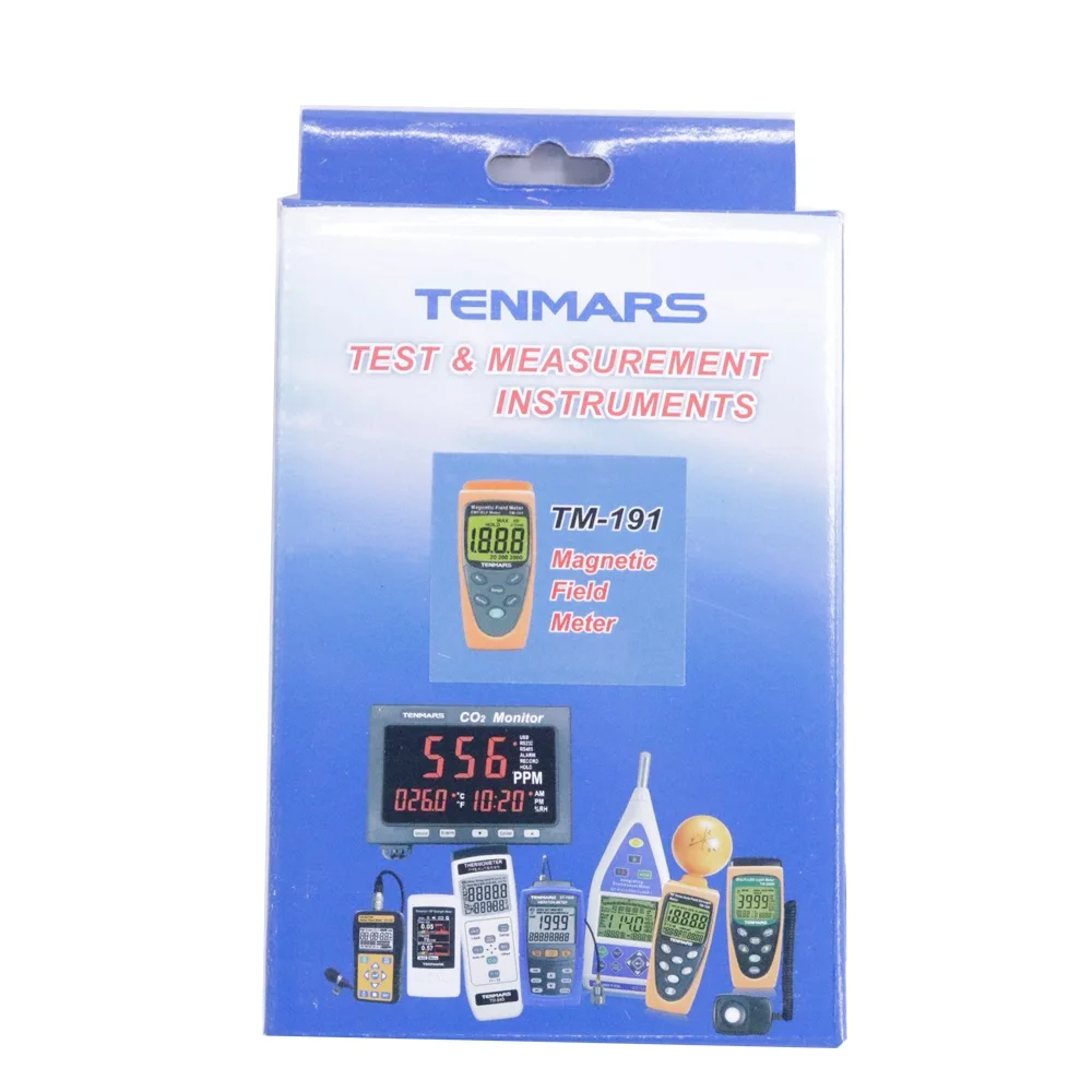 Tenmars TM-191 Emf Meter Gebruik Voor Meten Elektromagnetische Velden Van Extreem Lage Frequentie (Elf) van 30 Tot 300Hz.