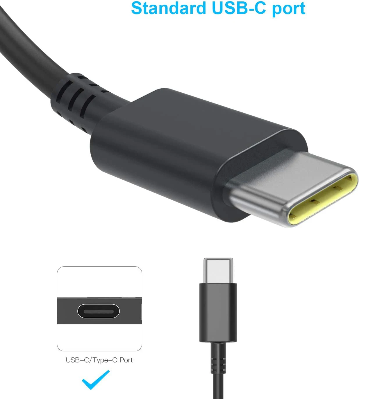 19V 3.42A 20V 3.25A 65W Universal Car Charger USB Type C Laptop Power Supply Adapter for Hp Asus Acer Dell Lenovo Car PC Charger