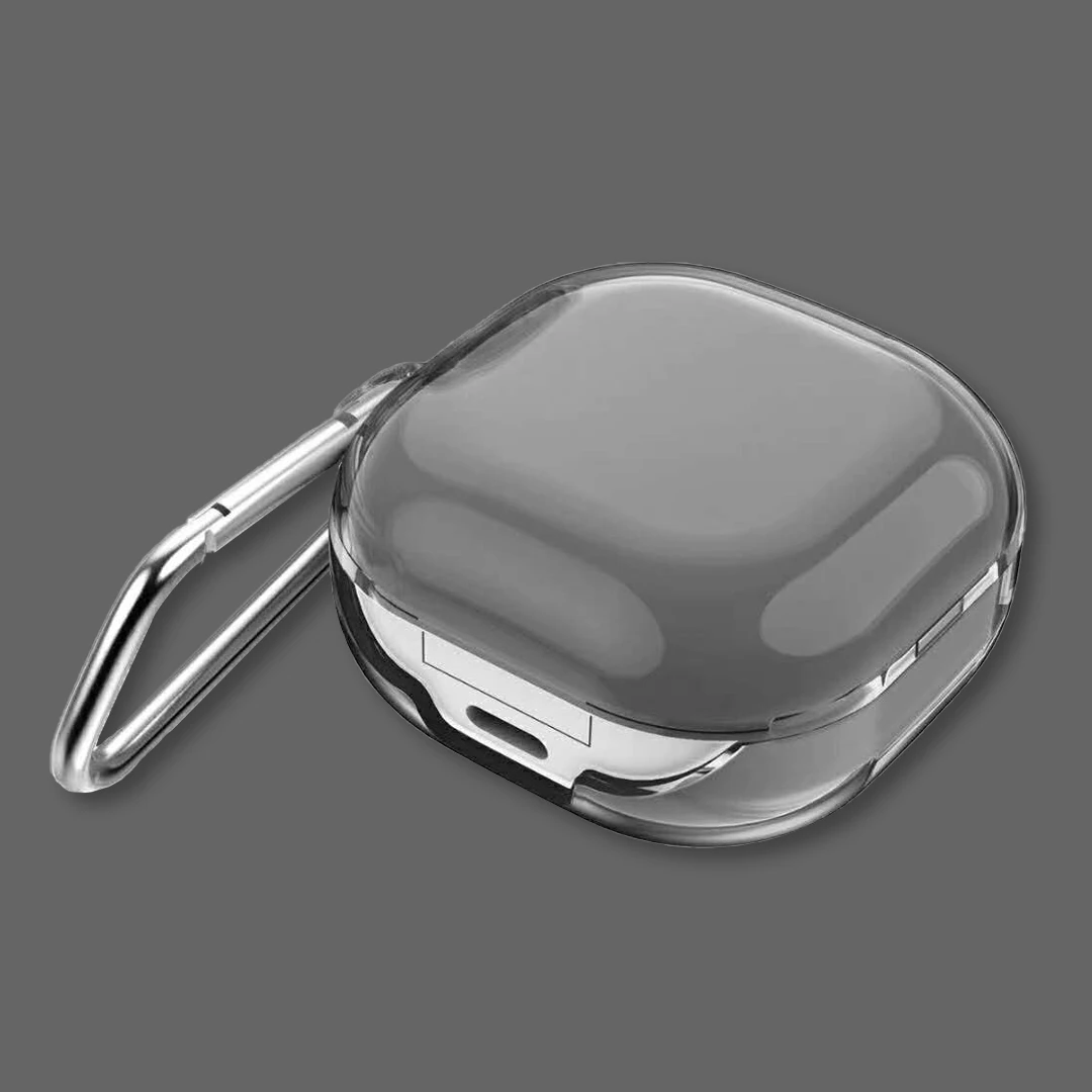 Mới Kẹo Màu Mềm TPU Cho Samsung Galaxy Nụ Sống Không Dây Bluetooth Ốp Lưng Cho Galaxy Nụ Sống Sạc hộp