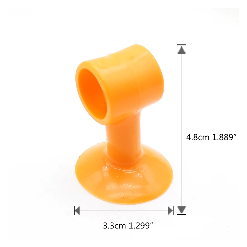 3pcs/lot Wall Anti-collision Window Door Stop with Sucker Silicone Thicken  Protectors Guard Pads Durable  Handle Bumper