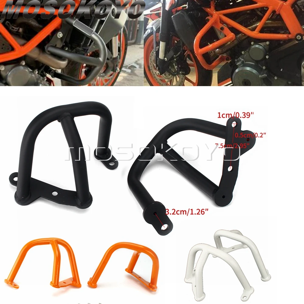 

250 390 Motorcycle Engine Tube Guard Frame Crash Bar Frame Protector Motorbike Bumper Protection for 250 390 Motorbike 2013-2019