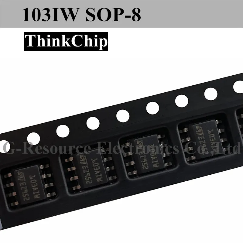 (10 Pcs) TSM103WAIDT SOP-8 Dual Operational Amplifier and Voltage Reference TMS103 103AIW SOP8