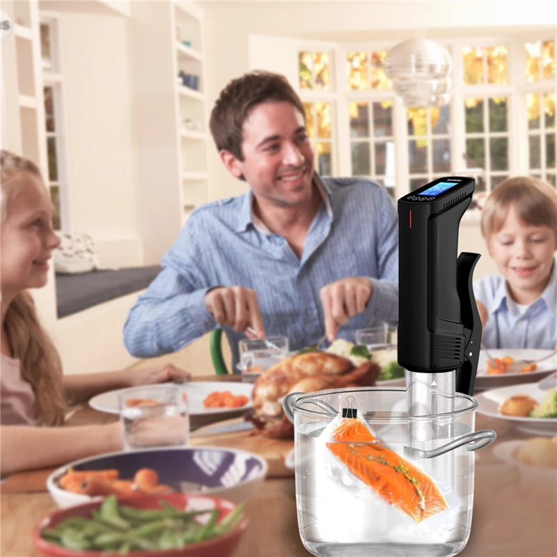 Imagem -05 - Inkbird-eu Plug Vacuum Sous Vide Fogão Circulador de Imersão Cozinhar Precisa Controle Wifi 1000w Temperatura Precisa