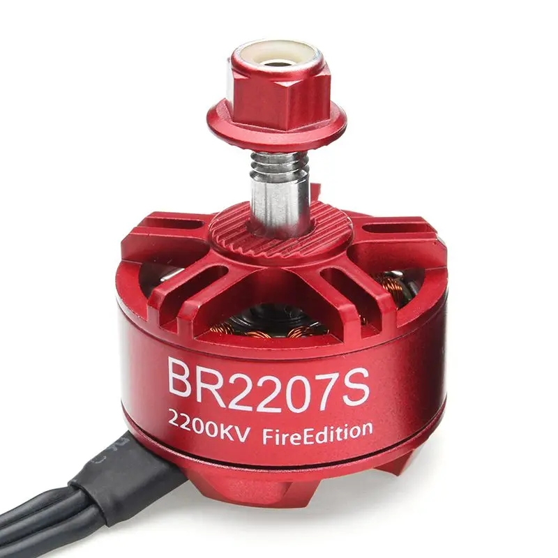 Racerstar-Moteur sans balais pour importateur RC quadrirotor multirotor, édition vert/rouge, 2207 BR2207S, 1600KV, 2200KV, 2500KV, 3-6S, pièces RC