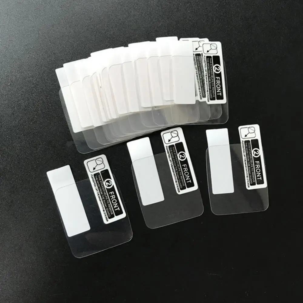 3 Stks/set Hd Clear Lcd Screen Protector Films Voor DZ09 Bluetooth Smart Horloge Accessoires