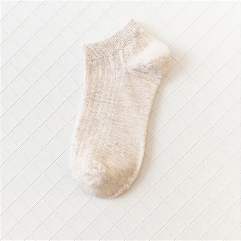 New Summer Breathable Women Ankle Socks Cotton Casual Springs Lady Stripes Cute Short Meias Students Girls Boat Socks Sokken