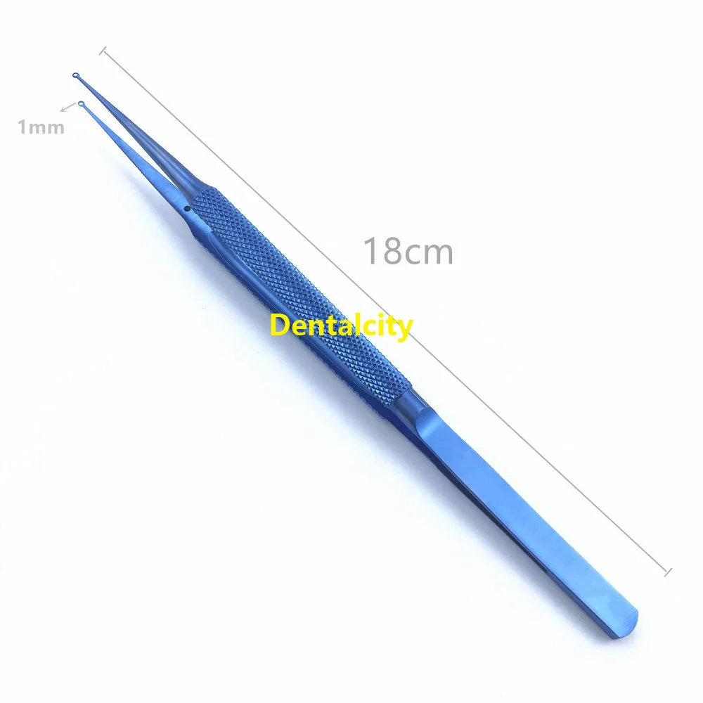 Ponta de titânio de anel inteiro para cirurgia plástica micro fina