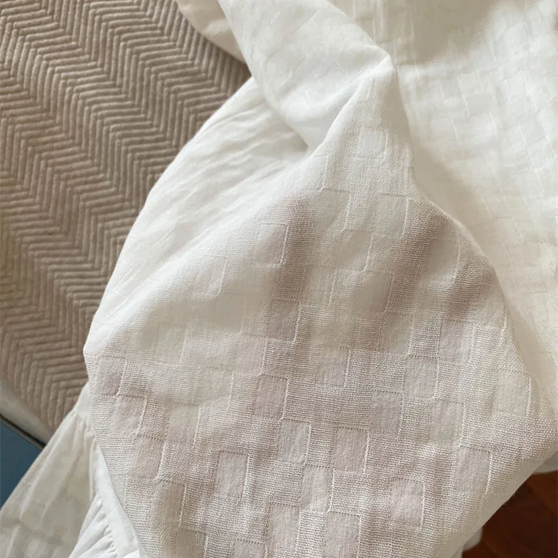 Camisón de manga corta para mujer, ropa de dormir de estilo fino, 100% algodón, dulce encaje, cuello en V, Princesa Victoria, color blanco