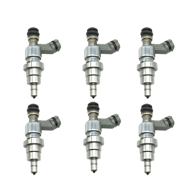 6pcs Fuel Injector Nozzle 23250-46131 2325046131 for Toyota JZX110 1JE-FSE 1JZ-FSE V6 23209-46131