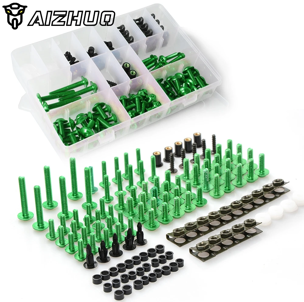 

Motorcycle Accessories Fairing Body Work Bolts Screw For KAWASAKI ZX10R ZX 10R ZX-10R 2004 2005 2006 2007 2008 2009 2010 11-17