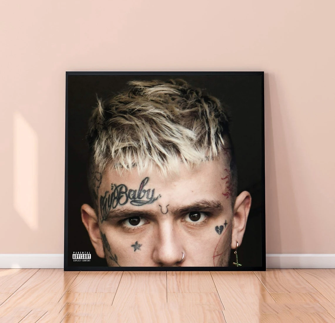 Lil Peep EVERYBODY’S EVERYTHING Music Album Cover Poster Canvas Print Singer Music Star Poster Home Wall Painting Decoration