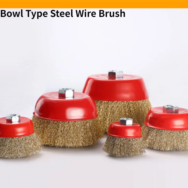 Wire Brush / Rust Removal Wire Wheel / Polishing Brush / Electric Drill Wire Brush Set/ Metal Rust Removal / Grinding Wheel