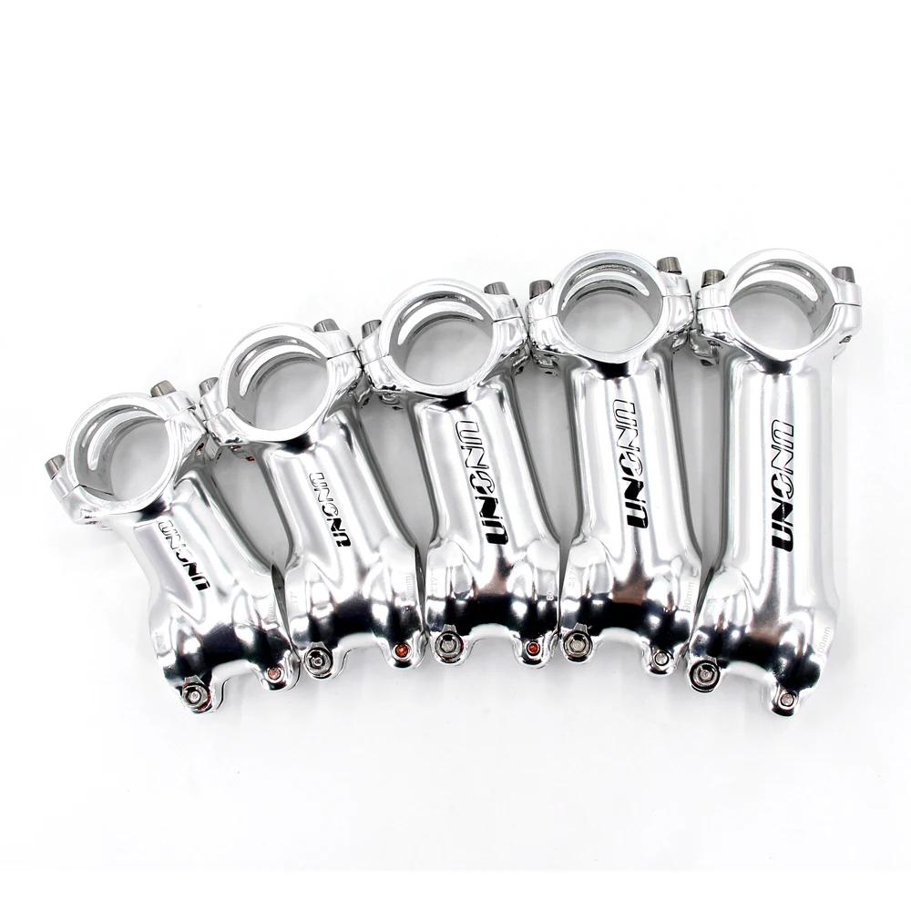 UNO Road Bike Stem 17 Degree MTB Stem 31.8x 60-100mm Silver Bicycle Stem Riser Extender Bicycle Accessories Handlebar Stem - view 6