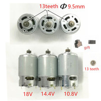 13 Teeth Motor 10.8V 12V 14.4V 18V RS-550VC Replace  For BOSCH MAKITA HITACHI HILTI RYOBI CORDLESS DRILL