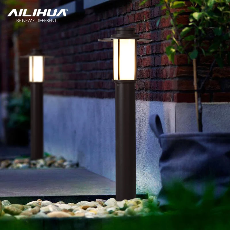 

Outdoor waterproof sunscreen lawn lamp classic simple Park street lamp modern led garden landscape garden lawn lamp