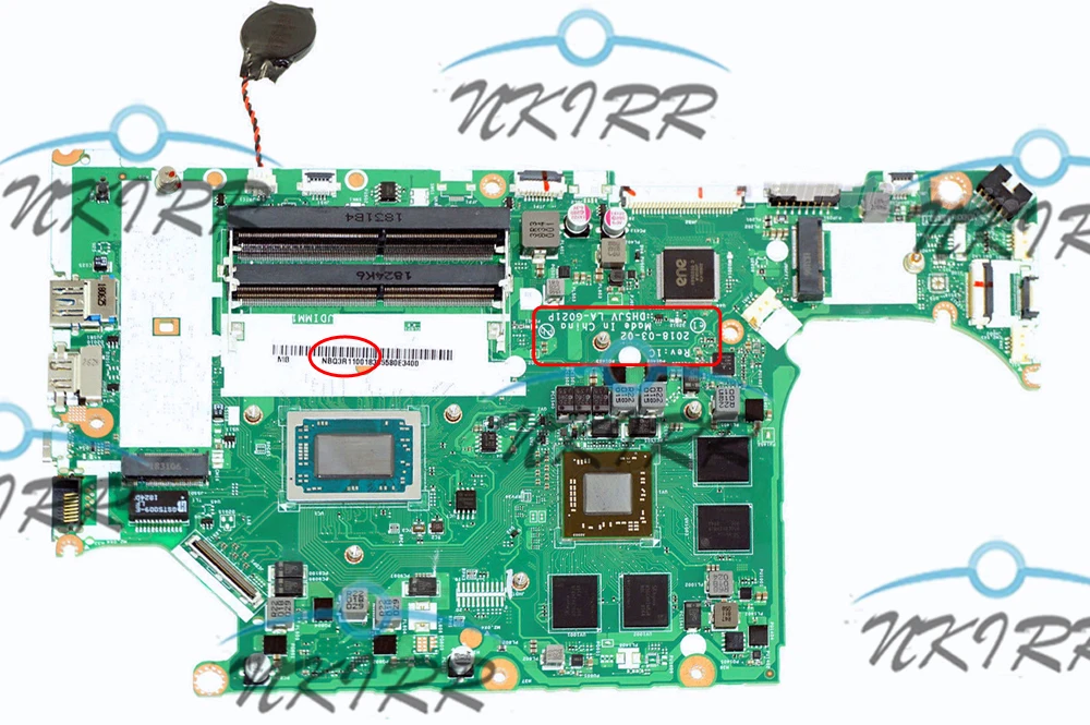 RX560X R7 R5 R3 LA-G021P NBQ3R11001 NBQ3R11002 NBGY911004 NBGY911003 NBGYB11001 for Acer Nitro 5 AN515-42 A315-41 Motherboard