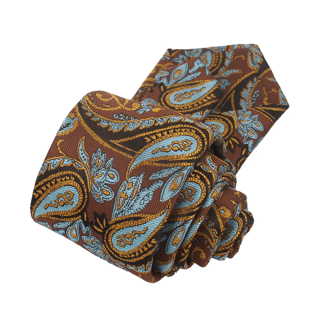 Polyester Jacquard Bloemen Ties Mannen Vrouwen FashionPaisley Hals voor Bruiloft Pakken Klassieke Tie Mannen Stropdas Gravatas