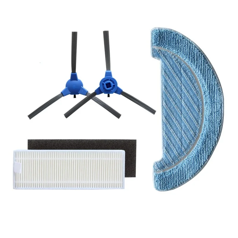 Robot Spazzola Laterale filtro HEPA Per Cecotec Conga 1090 Robot Parti Per Vaccum Cleaner kit di Accessori di Ricambio