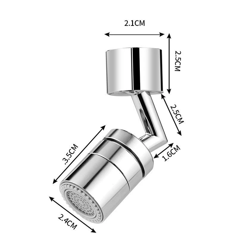 Universal Splash Filter Faucet Spray Head Water Outlet Faucet Extender Bubbler Sprayer, Kitchen Bathroom Accessories, 720 Degree