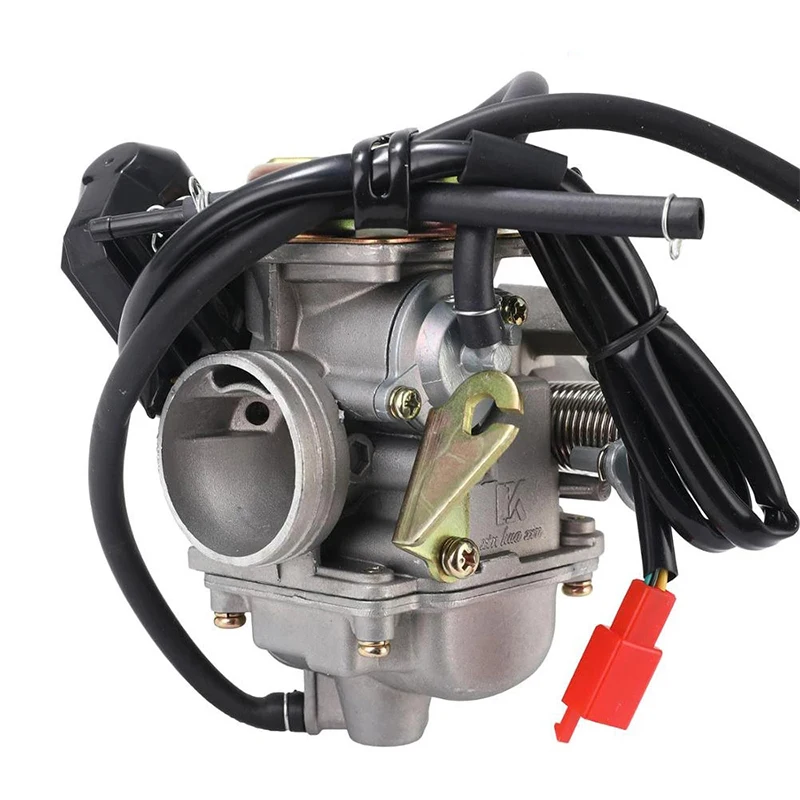 Motorcycle 24mm PD24J Carburador For Yamaha GY6 110 125 150cc Scooter Moped PD24J CVK CARBURETOR CARB ATV QUADS GO-KART BUGGY