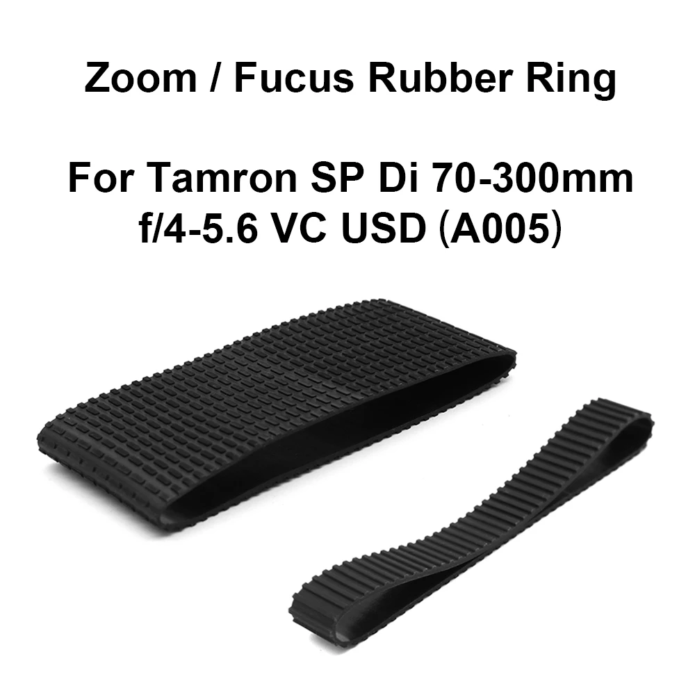 Lens Zoom Rubber Ring / Focus Rubber Ring for Tamron SP Di 70-300mm f/4-5.6 VC USD (A005) Camera Lens Repair part