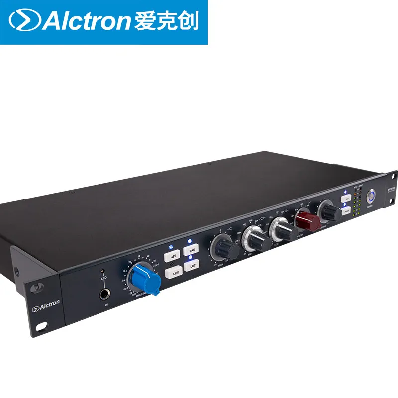 Alctron MP73EQV2 single channel mic amplifier with EQ function, optimize the sound quality, new transformer isolates the noise