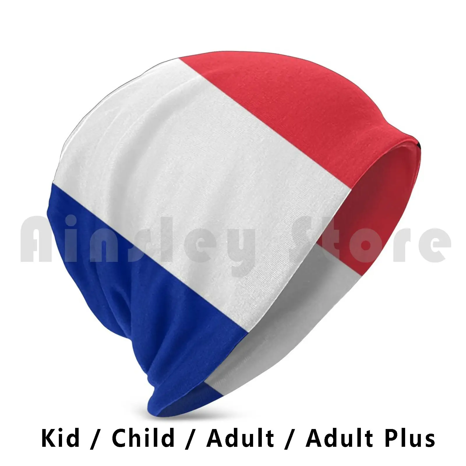 

Vive La République Beanies Pullover Cap Comfortable French Flag