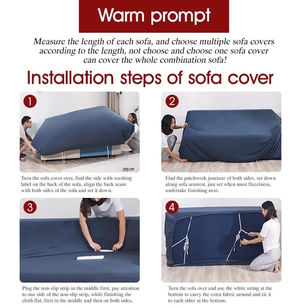 Leaves Elastic Corner Adjustable Sofa Cover for Living Room 2 3 4 Seater Chaise Longue Sofa Decorative L Shape Protection Cover