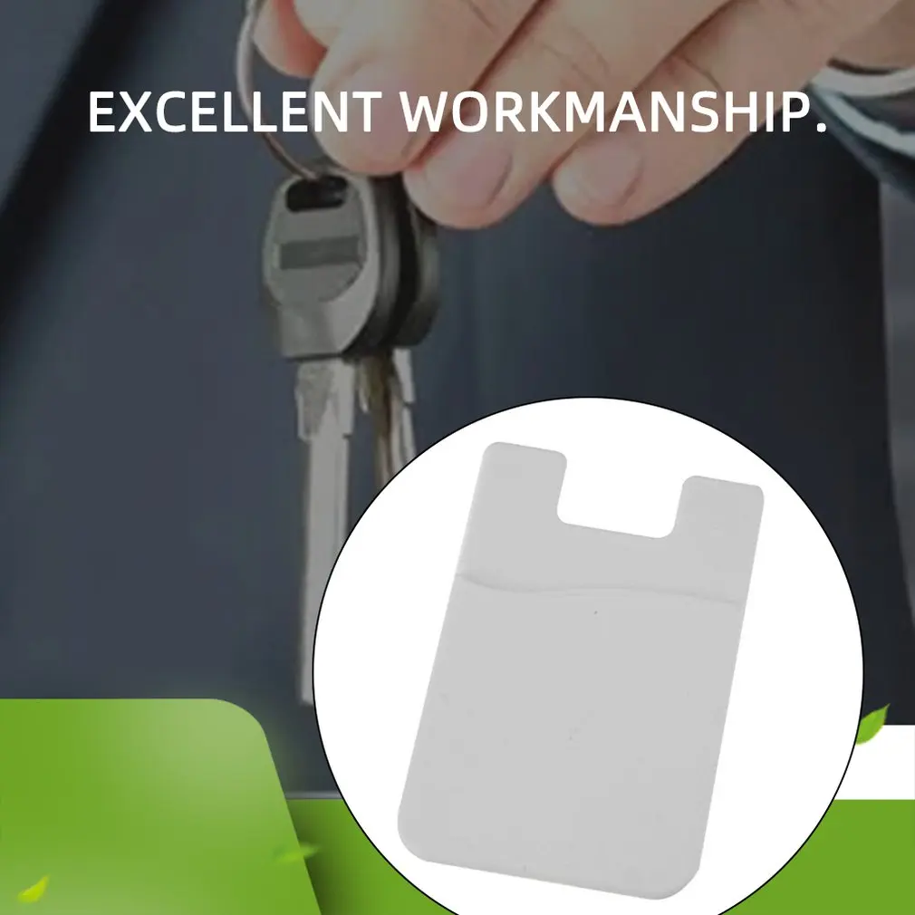 Nieuwe Sticker Back Cover Kaarthouder Case Pouch Voor Mobiele Telefoon Groothandel