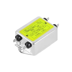 Insert Connection Single-Phase 220V EMI Filter Enhanced Bipolar CW4L2-3A/6A/10A/20A-T CW4EL2-3A/6A/10A/20A/30A-T Power Filter