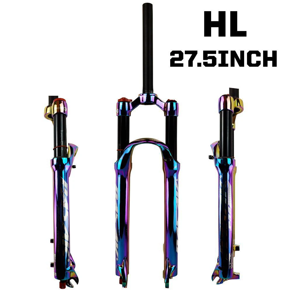 Pasak-MTB Fork 29 Air Suspension, 27.5 Remote Lockout, RL HL Rebound Adjustment, QR 9x100mm, Travel 100mm, Hydraulic Disc Brake