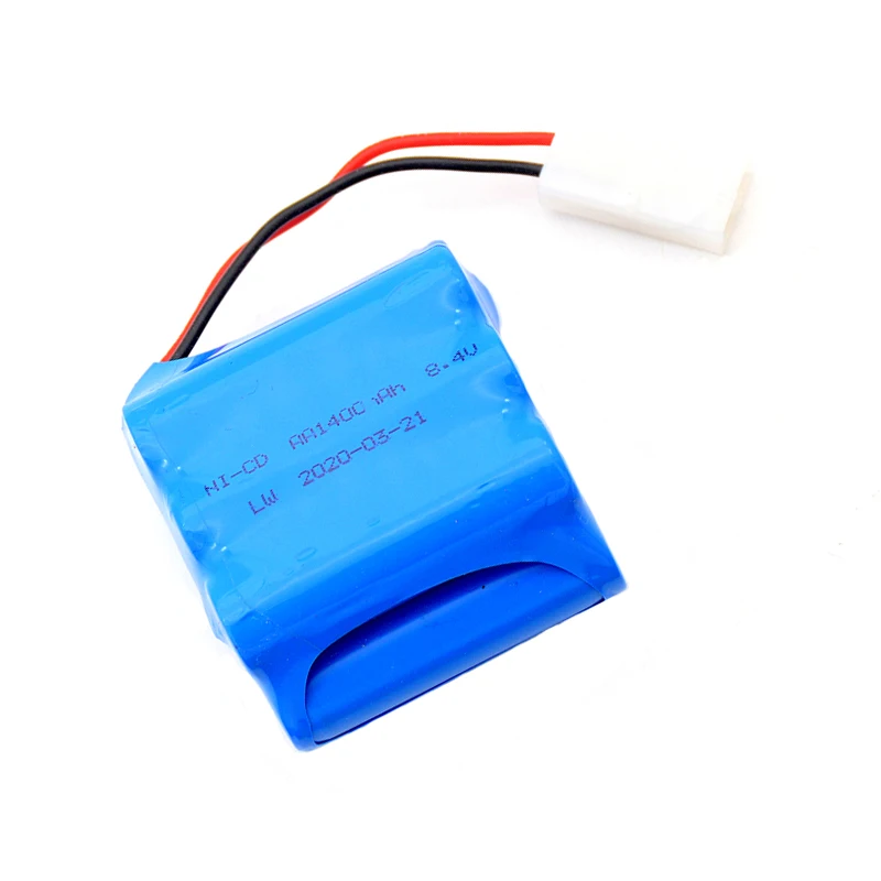 Batterie rechargeable NI-CD 8.4v 1400mAh NI-CD pour voitures RC, bateaux, Robots, réservoirs, pièces de rechange pour pistolet de Train, 700mah 8.4V AA