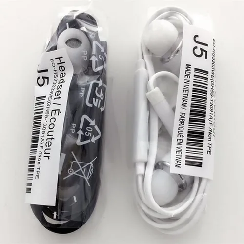 Imagen 2 del producto 30 unids/lote kecesic AAAA J5 auriculares intrauditivos auriculares manos libres con micrófono para teléfonos Samsung HTC Xiaomi