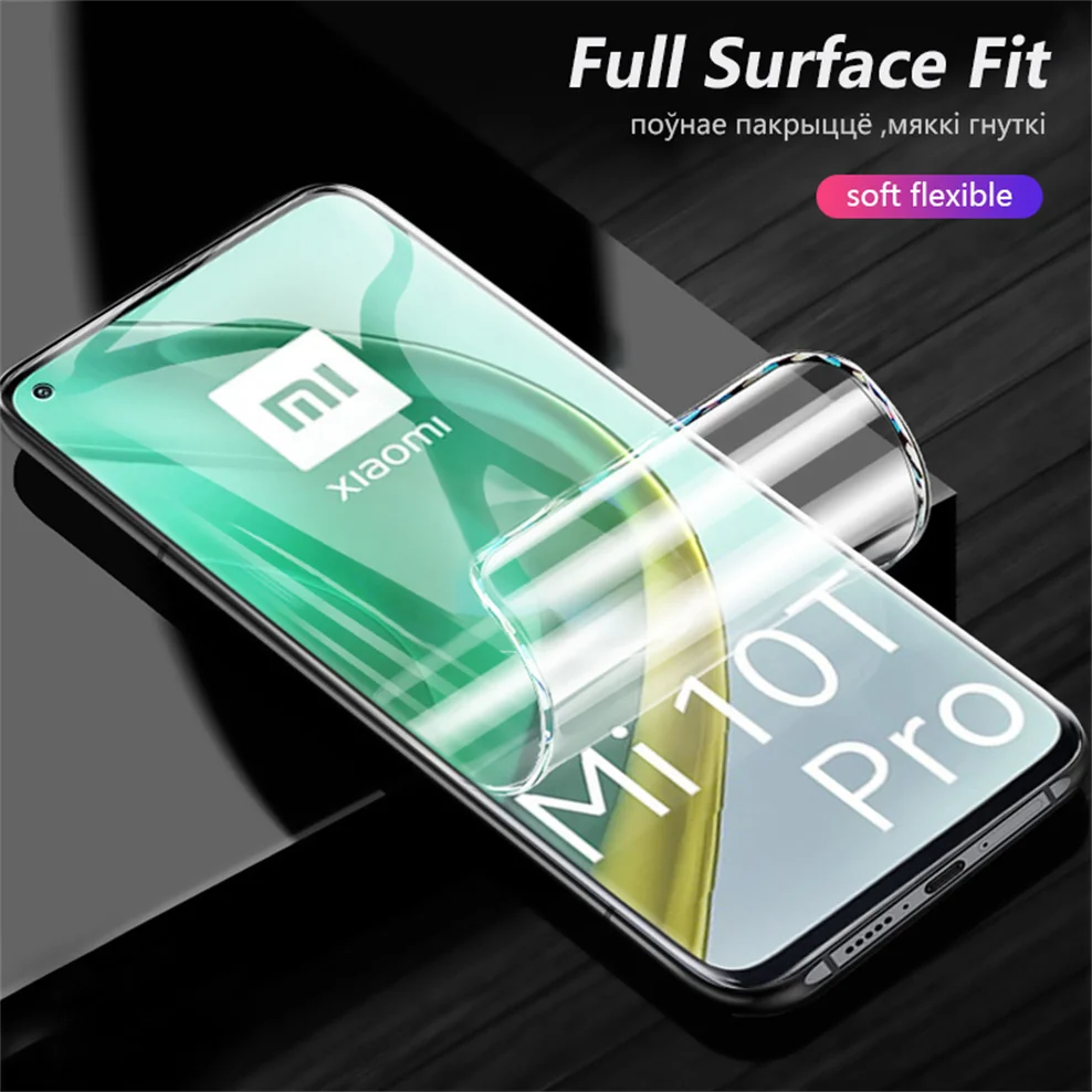 2 stücke hydrogel film mi10t 11t 12t 13t pro xiaomi 10t lite screen protector mi 11t weiche panzerglas mi10t lite kamera schutz soft glass mi 10 t lite schutzfolie glas mi 10t pro xiaomi mi 10 t pro screen protector