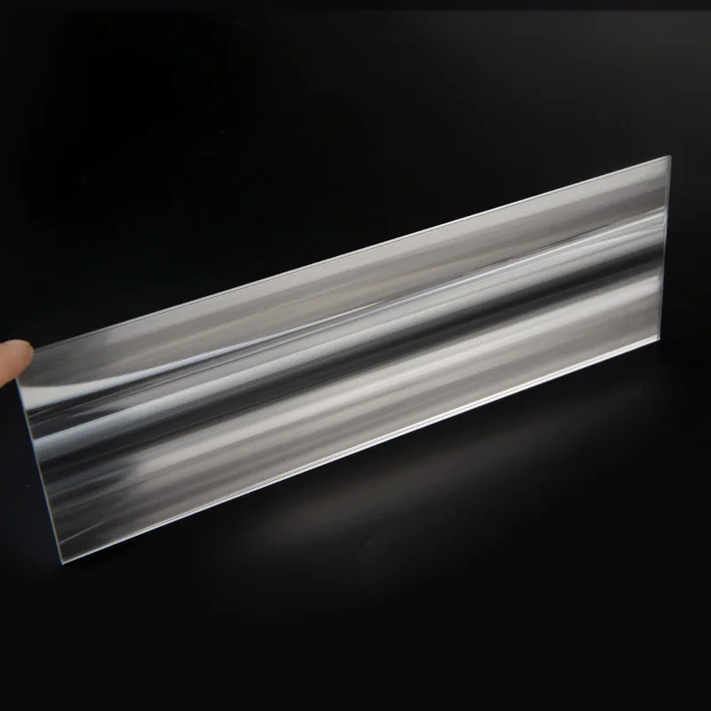 300X100mm Optical PMMA Linear Fresnel Lens Focal Length 50mm 100mm LED illumination Linear Lens Solar Energy Concentrator 1pc