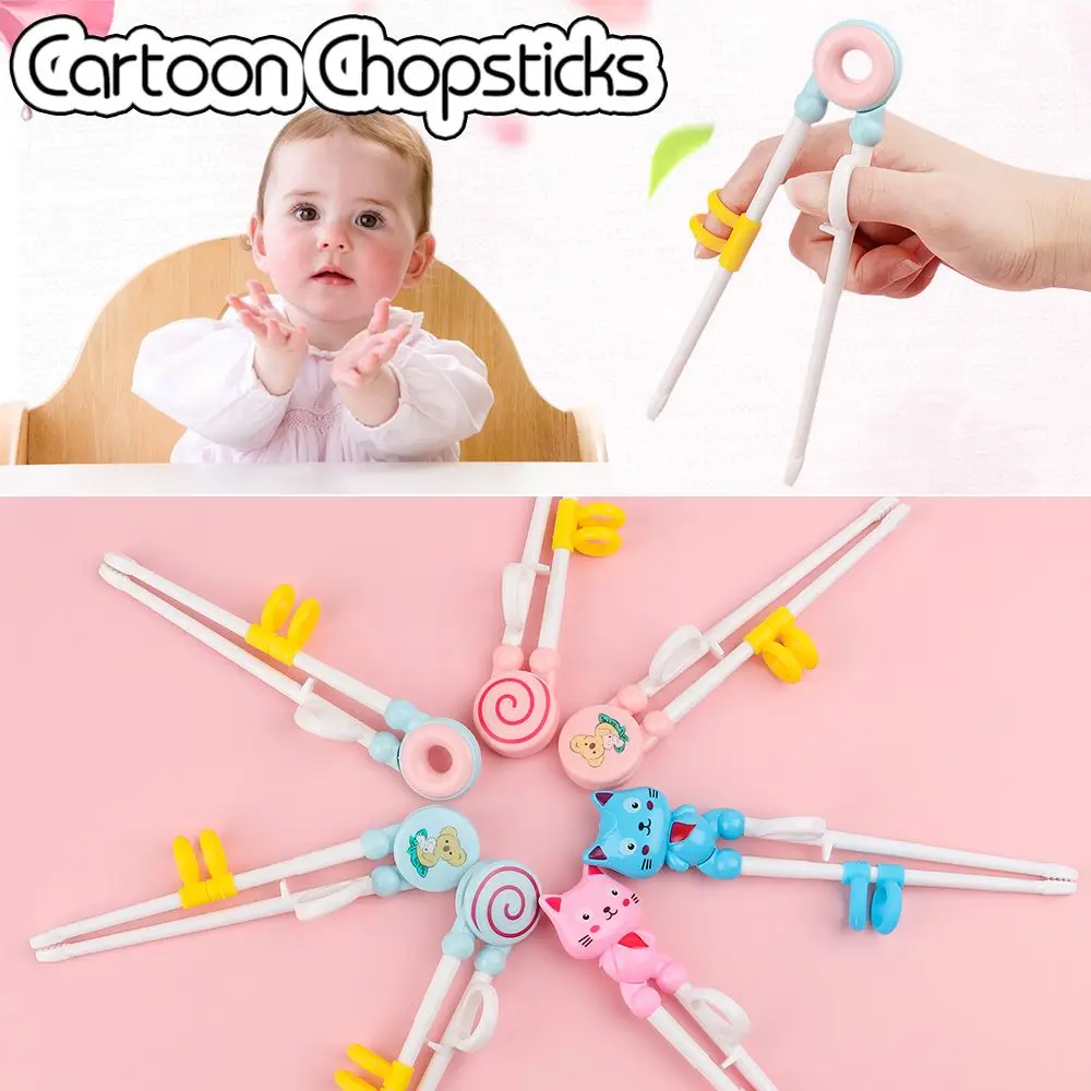 Cute Correct Usage Practice Chopstick Eating Training Chopsticks Cartoon Learn Chopsticks