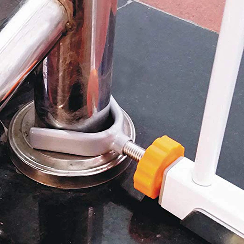 Tuerca de perno de tornillo en forma de Y con núcleo de acero de seguridad para bebé, valla de escalera, fijación para mascotas, barra de puerta
