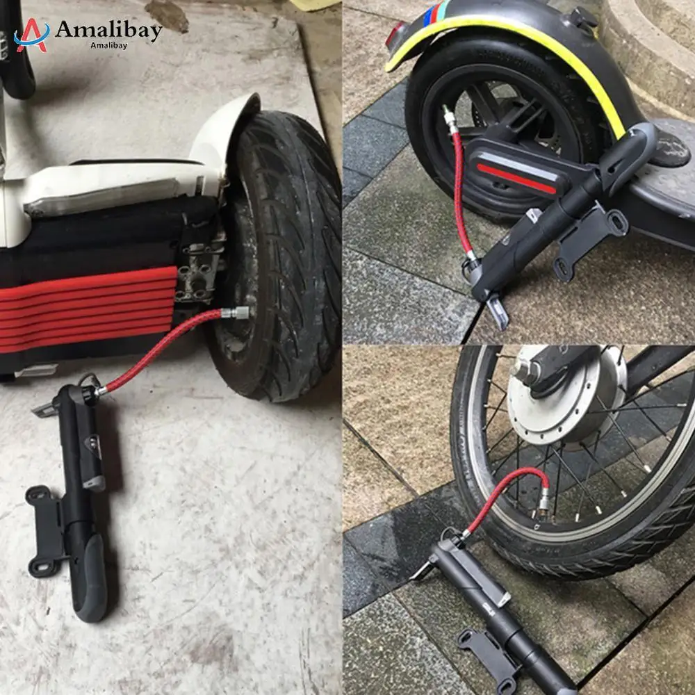 Pompa ad aria per Xiaomi M365 Pro Scooter elettrico Mini pompa da ciclismo portatile Skateboard gonfiatore per pneumatici Xiaomi M365 Ninebot