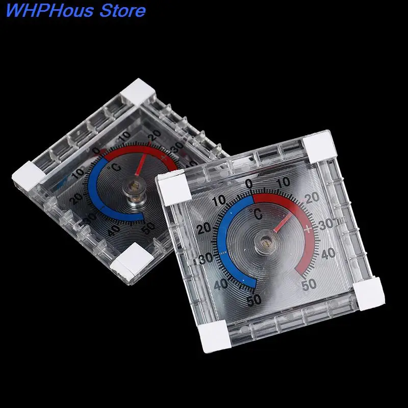 1PCS -50 ~ 50 ℃ Temperature Thermometer Window Indoor Outdoor Wall Garden Home Graduated Disc Measurement Tool