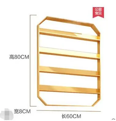 Rak Pajangan Dinding Rak Parfum Display Cat Kuku Berdiri