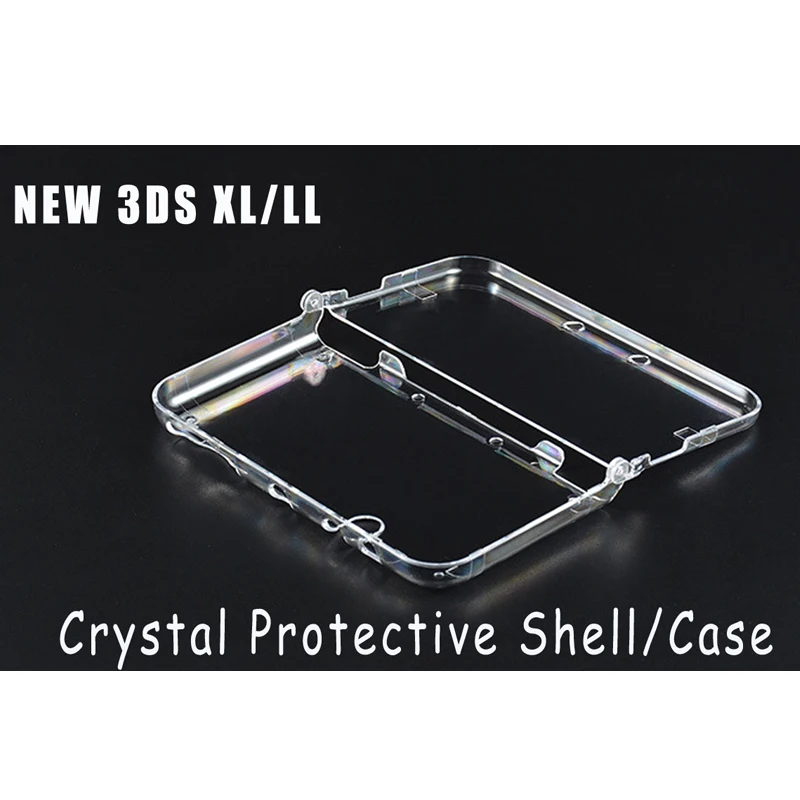 Alta Qualidade Hard Crystal Case Clear Capa Para Novo 3DS XL Console Anti Scratch Poeira Shell Protetora