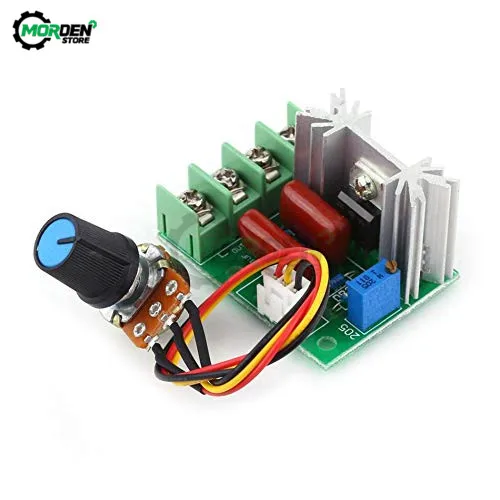 2000W High Power SCR Voltage Regulator Dimming Dimmers Motor Speed Controller Governor Module W/ Potentiometer AC50-220V