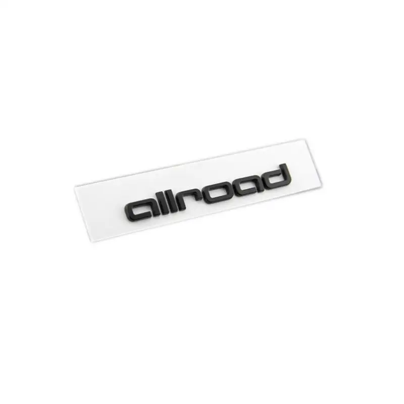 

ABS Plastic Allroad Car Sticker Emblem Badge Embleme Emblema