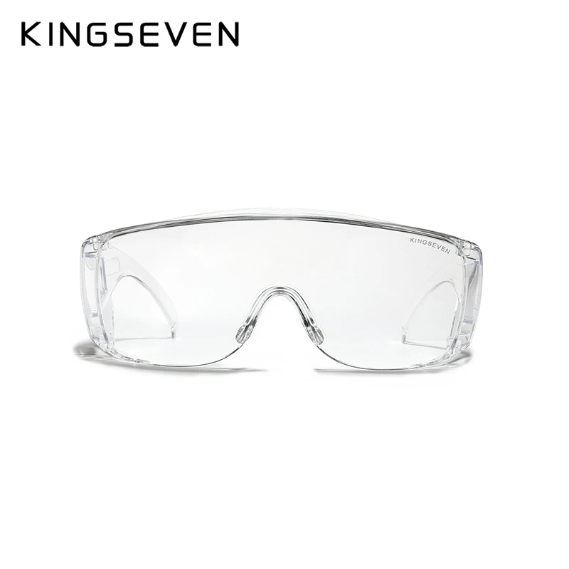 KINGSEVEN DESIGN 2024 Clear Lens Important Men/Women Climbing Sports Glasses Anti-Pollution Anti-Dust Fog Safe Goggles UV400