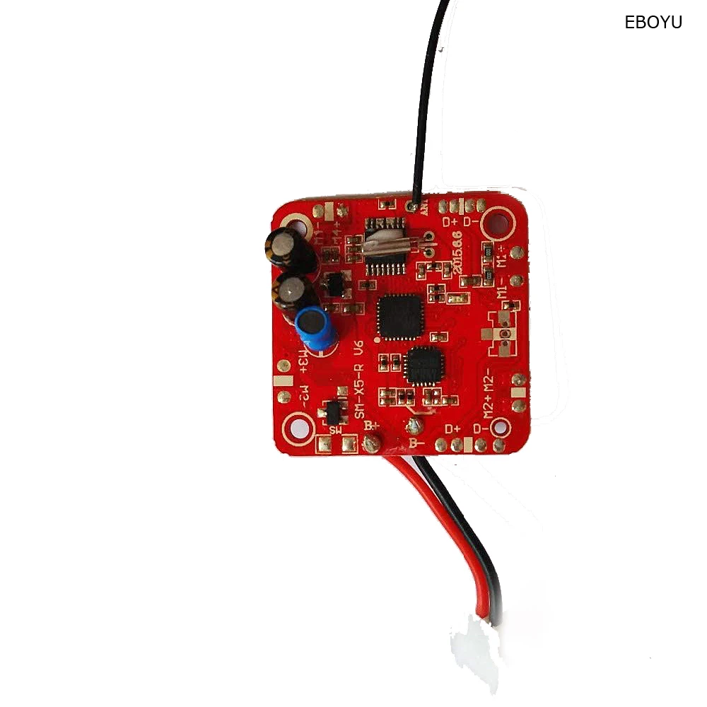 DIY PCB Control Board Syma V6 Receiver Board for Syma X5 X5C X5C-1 RC Mini RC Quadcopter Drone-Last Version