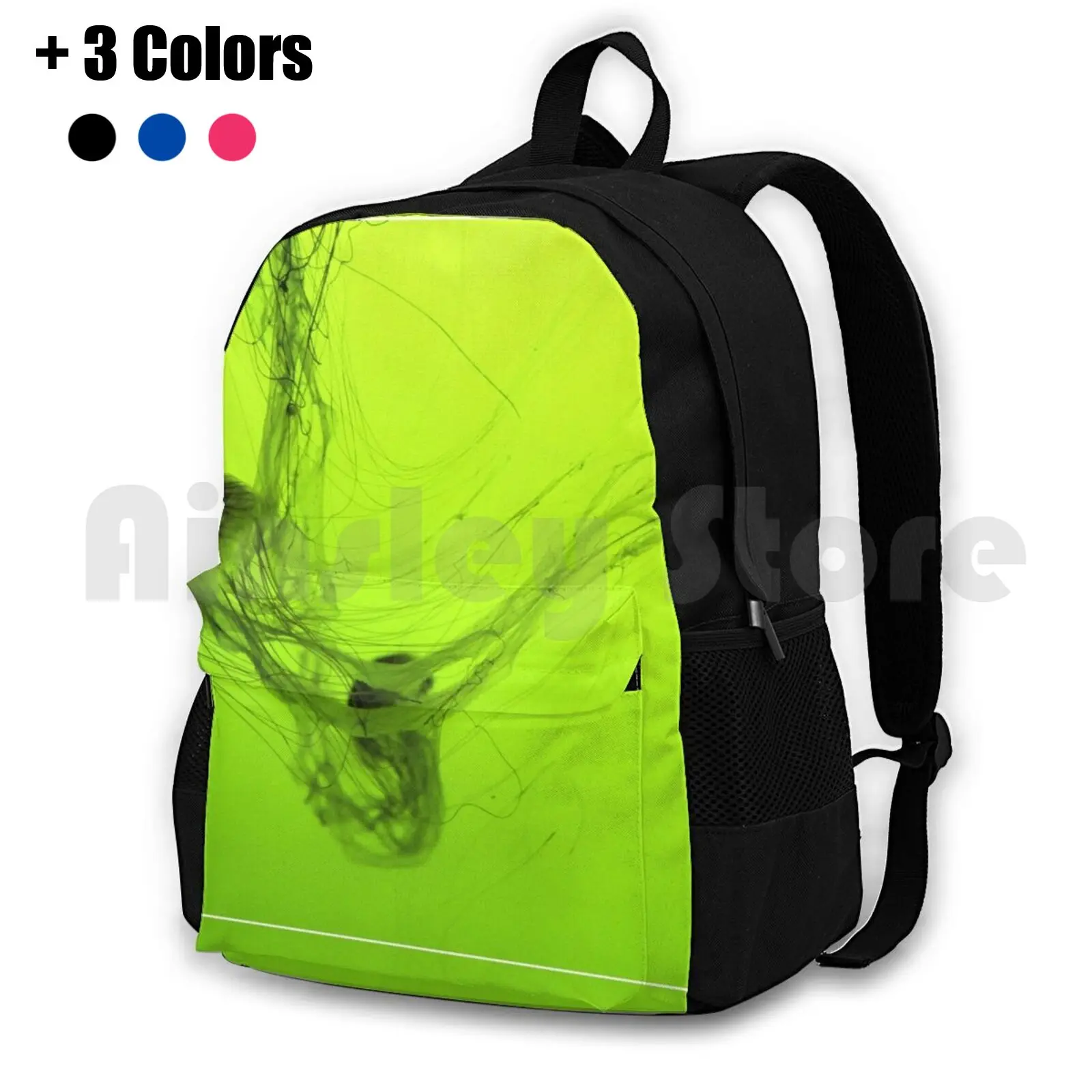 Jelly Fish Outdoor Hiking Backpack Riding Climbing Sports Bag Jellies Jelly Fish Aquarium Boston Ma Fish Sting Ray Marine